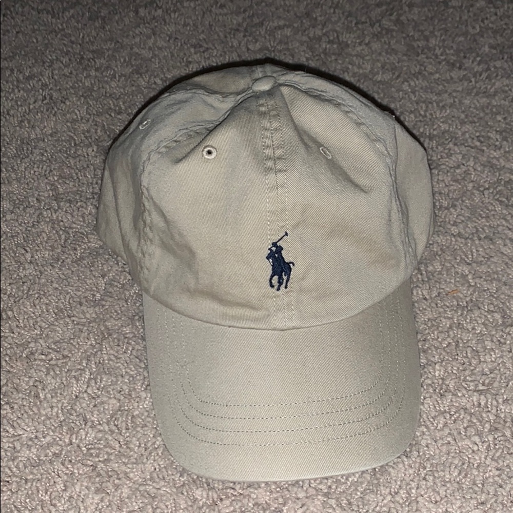 Beige Polo Ralph Lauren Hat